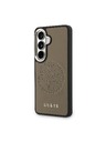 Guess Guess PU Perforated 4G Logo Magnetic Stražnji Poklopac za Samsung Galaxy S26 Brown