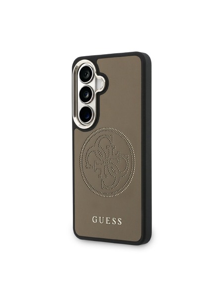 Guess Guess PU Perforated 4G Logo Magnetic Stražnji Poklopac za Samsung Galaxy S26 Brown