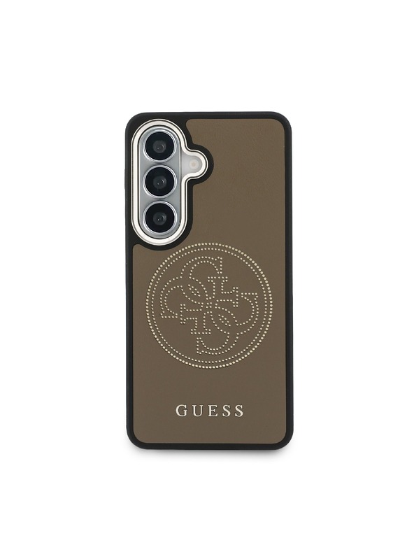 Guess Guess PU Perforated 4G Logo Magnetic Stražnji Poklopac za Samsung Galaxy S26 Brown