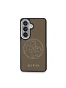 Guess Guess PU Perforated 4G Logo Magnetic Stražnji Poklopac za Samsung Galaxy S26 Brown