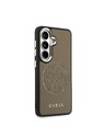 Guess Guess PU Perforated 4G Logo Magnetic Stražnji Poklopac za Samsung Galaxy S26 Brown