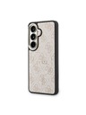 Guess Guess PU Leather 4G Gold Frame Magnetic Stražnji Poklopac za Samsung Galaxy S26 Pink