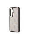 Guess Guess PU Leather 4G Gold Frame Magnetic Stražnji Poklopac za Samsung Galaxy S26 Pink