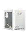 Guess Guess PU Leather 4G Strass Logo Gold Frame Magnetic Stražnji Poklopac za Samsung Galaxy S26 Black