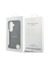 Guess Guess PU Leather 4G Gold Frame Magnetic Stražnji Poklopac za Samsung Galaxy S26 Black