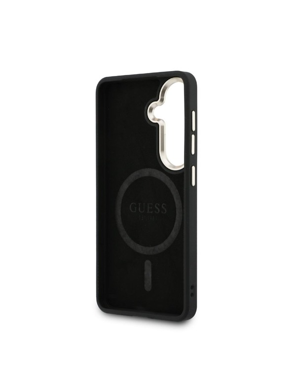 Guess Guess PU Leather 4G Gold Frame Magnetic Stražnji Poklopac za Samsung Galaxy S26 Brown