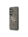 Guess Guess PU 4G Metal Logo Stražnji Poklopac za Samsung Galaxy S26 Brown