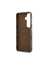Guess Guess PU 4G Script Metal Logo Magnetic Stražnji Poklopac za Samsung Galaxy S26 Brown