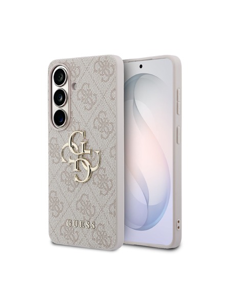 Guess Guess PU 4G Metal Logo Stražnji Poklopac za Samsung Galaxy S26 Pink