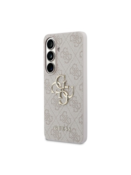 Guess Guess PU 4G Metal Logo Stražnji Poklopac za Samsung Galaxy S26 Pink