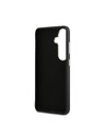 Guess Guess PU Grained 4G Resin Metal Logo Stražnji Poklopac za Samsung Galaxy S26 Black