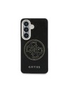 Guess Guess PU Perforated 4G Logo Magnetic Stražnji Poklopac za Samsung Galaxy S26 Black