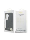 Guess Guess PU Perforated 4G Logo Magnetic Stražnji Poklopac za Samsung Galaxy S26 Black