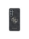 Guess Guess PU 4G Metal Logo Stražnji Poklopac za Samsung Galaxy S26 Grey