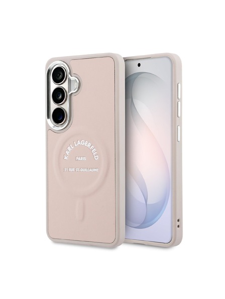 Karl Lagerfeld Karl Lagerfeld PU RSG Logo Magnetic Zadnja Futrola za Samsung Galaxy S26 Pink