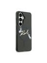 Karl Lagerfeld Karl Lagerfeld IML Choupette Karl Script Logo Magnetic Zadnja Futrola za Samsung Galaxy S26 Black