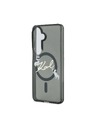 Karl Lagerfeld Karl Lagerfeld IML Choupette Karl Script Logo Magnetic Zadnja Futrola za Samsung Galaxy S26 Black