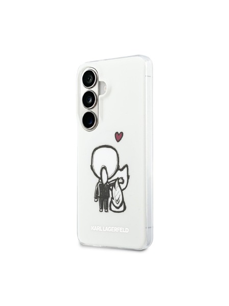 Karl Lagerfeld Karl Lagerfeld IML K&CH Back Logo Magnetic Zadnja Futrola za Samsung Galaxy S26 Transparent