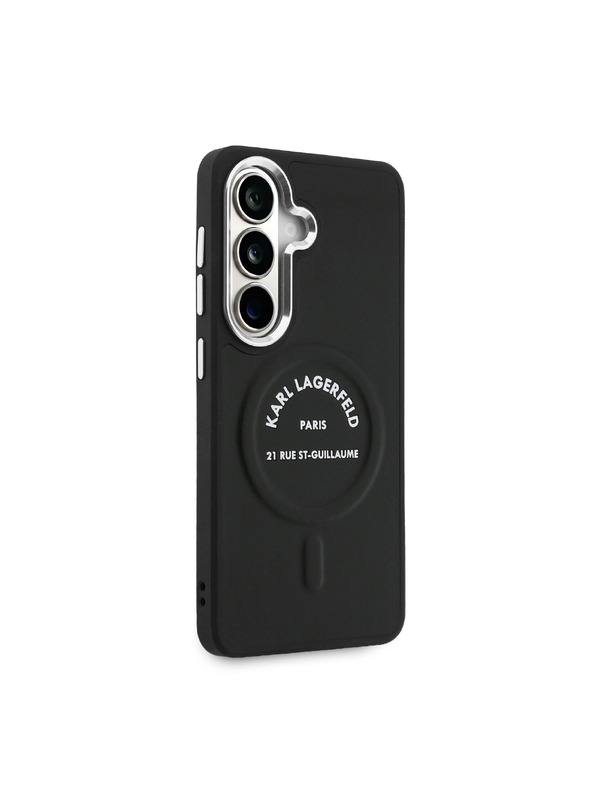 Karl Lagerfeld Karl Lagerfeld PU RSG Logo Magnetic Zadnja Futrola za Samsung Galaxy S26 Black