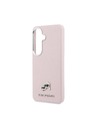 Karl Lagerfeld Karl Lagerfeld Grained PU Leather K&CH Heads Magnetic Zadnja Futrola za Samsung Galaxy S26 Pink
