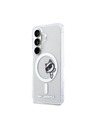 Karl Lagerfeld Karl Lagerfeld IML Choupette Peekaboo Logo Magnetic Zadnja Futrola za Samsung Galaxy S26 Transparent