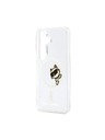 Karl Lagerfeld Karl Lagerfeld IML Choupette Peekaboo Logo Magnetic Zadnja Futrola za Samsung Galaxy S26 Transparent