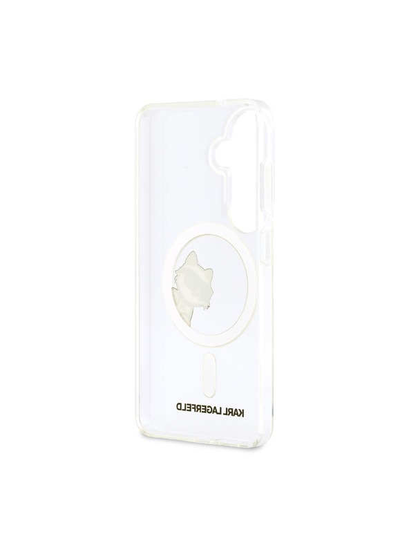 Karl Lagerfeld Karl Lagerfeld IML Choupette Peekaboo Logo Magnetic Zadnja Futrola za Samsung Galaxy S26 Transparent