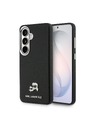 Karl Lagerfeld Karl Lagerfeld Grained PU Leather K&CH Heads Magnetic Zadnja Futrola za Samsung Galaxy S26 Black