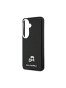 Karl Lagerfeld Karl Lagerfeld Grained PU Leather K&CH Heads Magnetic Zadnja Futrola za Samsung Galaxy S26 Black
