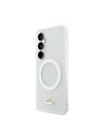 Lacoste Lacoste PC/TPU Frosted Finish Gold Logo Magnetic Zadnja Futrola za Samsung Galaxy S26 White