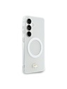 Lacoste Lacoste PC/TPU Frosted Finish Gold Logo Magnetic Zadnja Futrola za Samsung Galaxy S26 White
