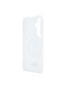 Lacoste Lacoste PC/TPU Frosted Finish Gold Logo Magnetic Zadnja Futrola za Samsung Galaxy S26 White