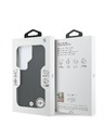 BMW BMW Signature PU Leather Metal Logo Magnetic Zadnja Futrola za Samsung Galaxy S26 Ultra Black