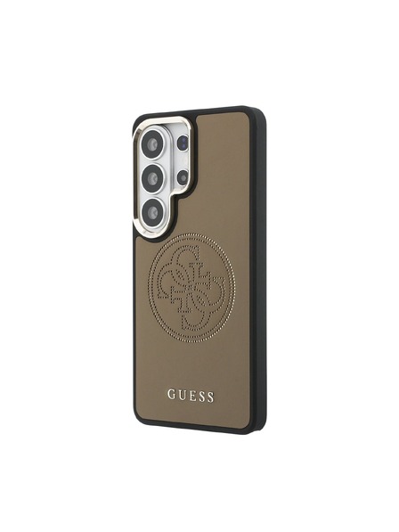 Guess Guess PU Perforated 4G Logo Magnetic Zadnja Futrola za Samsung Galaxy S26 Ultra Brown