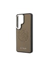 Guess Guess PU Perforated 4G Logo Magnetic Zadnja Futrola za Samsung Galaxy S26 Ultra Brown