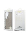 Guess Guess PU Perforated 4G Logo Magnetic Zadnja Futrola za Samsung Galaxy S26 Ultra Brown