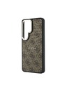 Guess Guess PU Leather 4G Gold Frame Magnetic Zadnja Futrola za Samsung Galaxy S26 Ultra Brown