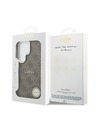 Guess Guess PU Leather 4G Gold Frame Magnetic Zadnja Futrola za Samsung Galaxy S26 Ultra Brown