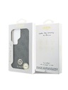 Guess Guess PU Leather 4G Strass Logo Gold Frame Magnetic Zadnja Futrola za Samsung Galaxy S26 Ultra Black