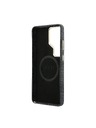 Guess Guess PU Leather 4G Strass Triangle Logo Gold Frame Magnetic Zadnja Futrola za Samsung Galaxy S26 Ultra Black