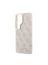 Guess Guess PU 4G Script Metal Logo Magnetic Zadnja Futrola za Samsung Galaxy S26 Ultra Pink