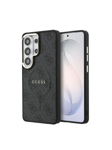 Guess Guess PU Leather 4G Gold Frame Magnetic Zadnja Futrola za Samsung Galaxy S26 Ultra Black
