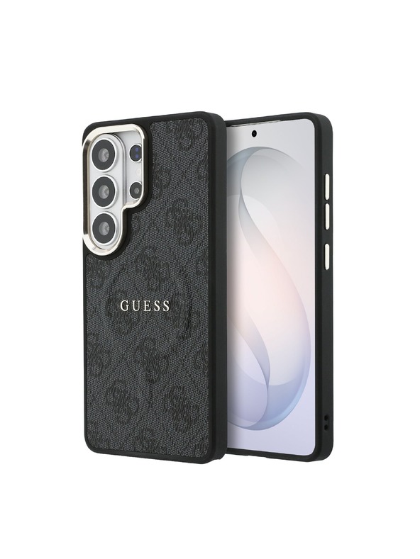 Guess Guess PU Leather 4G Gold Frame Magnetic Zadnja Futrola za Samsung Galaxy S26 Ultra Black