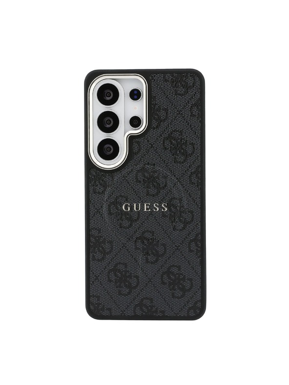 Guess Guess PU Leather 4G Gold Frame Magnetic Zadnja Futrola za Samsung Galaxy S26 Ultra Black
