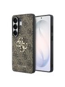 Guess Guess PU 4G Metal Logo Zadnja Futrola za Samsung Galaxy S26 Ultra Brown