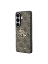 Guess Guess PU 4G Metal Logo Zadnja Futrola za Samsung Galaxy S26 Ultra Brown