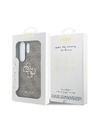 Guess Guess PU 4G Metal Logo Zadnja Futrola za Samsung Galaxy S26 Ultra Brown
