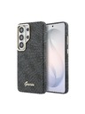 Guess Guess PU 4G Script Metal Logo Magnetic Zadnja Futrola za Samsung Galaxy S26 Ultra Black