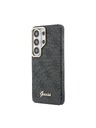 Guess Guess PU 4G Script Metal Logo Magnetic Zadnja Futrola za Samsung Galaxy S26 Ultra Black