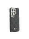 Guess Guess PU 4G Script Metal Logo Magnetic Zadnja Futrola za Samsung Galaxy S26 Ultra Black